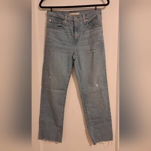 Levi's Light Blue Ankle & Cropped Jeans